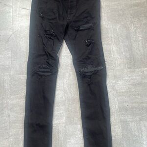 AMIRI Black MX1 Skinny Jeans